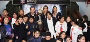 ÍDOLO DE COLO COLO VISITÓ A NIÑOS DE DESAFÍO OLÍMPICO